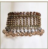 BRACELETE COM CRISTAIS